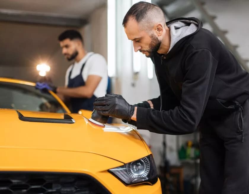 Polisare caroserie auto